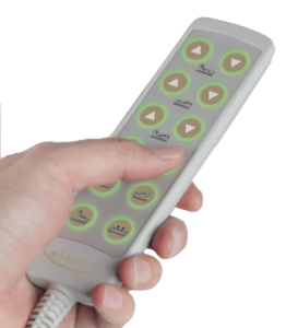 adjustable bed handset