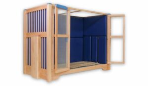 Savi Tom Cot - Blue Colour Feature