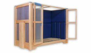 Savi Tom Cot - Blue Colour Feature