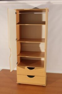 Clearance: Verona CD0 2 Door Wardrobe Beech