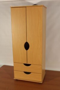 Clearance: Verona CD0 2 Door Wardrobe Beech