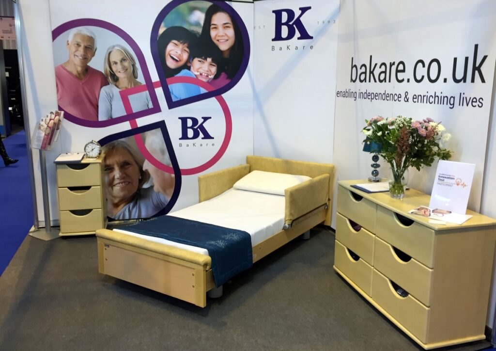 Care & Dementia Show 1 Profiling, Adjustable Beds by Bakare
