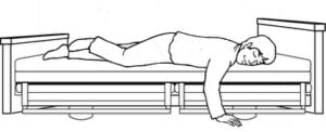 Lowering the bed to the floor significantly reduces the risk of injuries from a fall from bed.