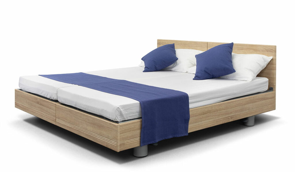 Double Profiling Bed Bello Sonno Adjustable Double Bed for Couples