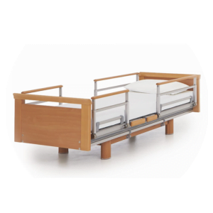 Split bed rails