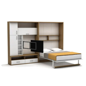 Double bed overnight carer bed