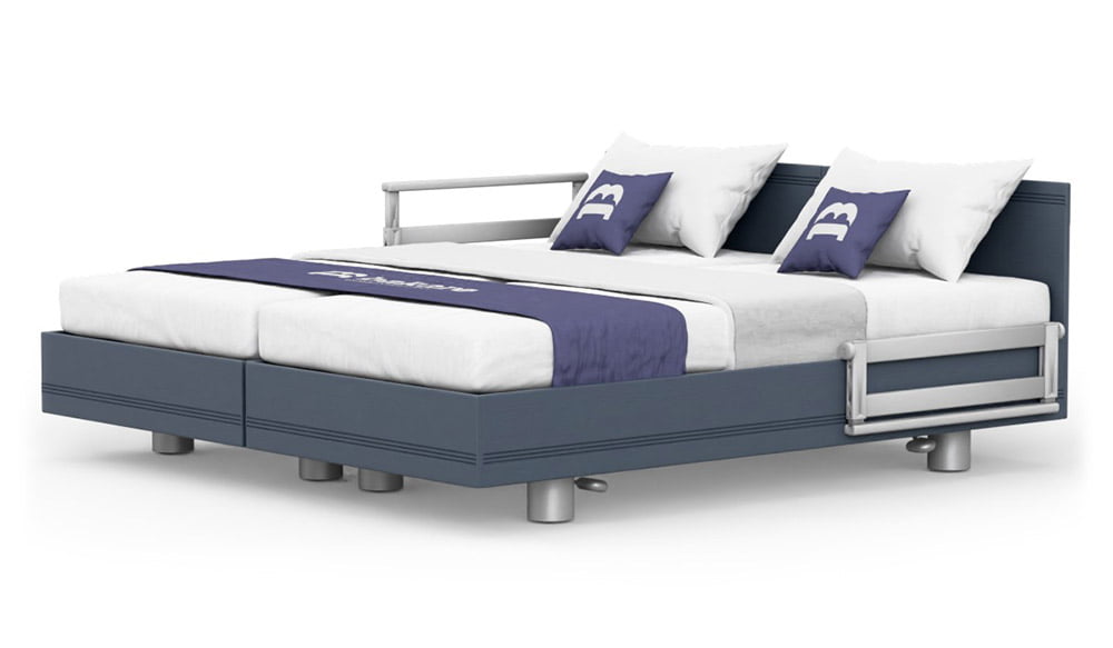 Bello Sonno adjustable double bed